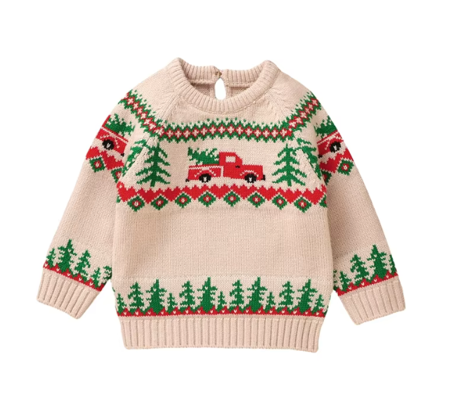 Mistletoe and Pines Jumper